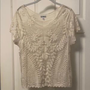 Express Embroidered Top